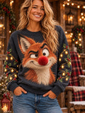 Christmas Tie Dye Graphic Sweatshirt