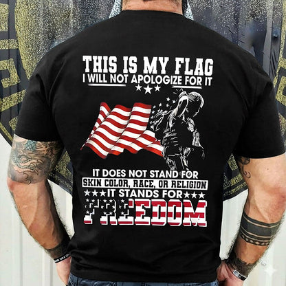 Men's Vintage Flag Graphic Tee