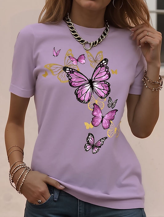 Women's Butterfly Garden Graphic Tee