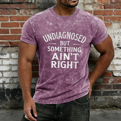 Men's Retro Graphic Print Tee