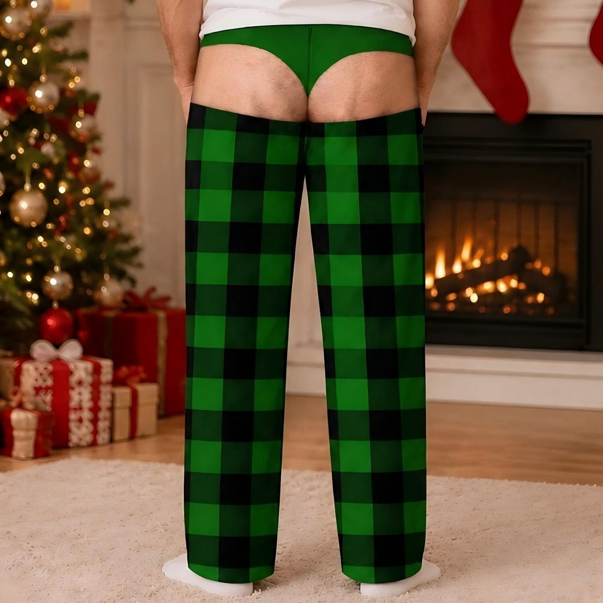 Men's Funny Reindeer Pajama Pants