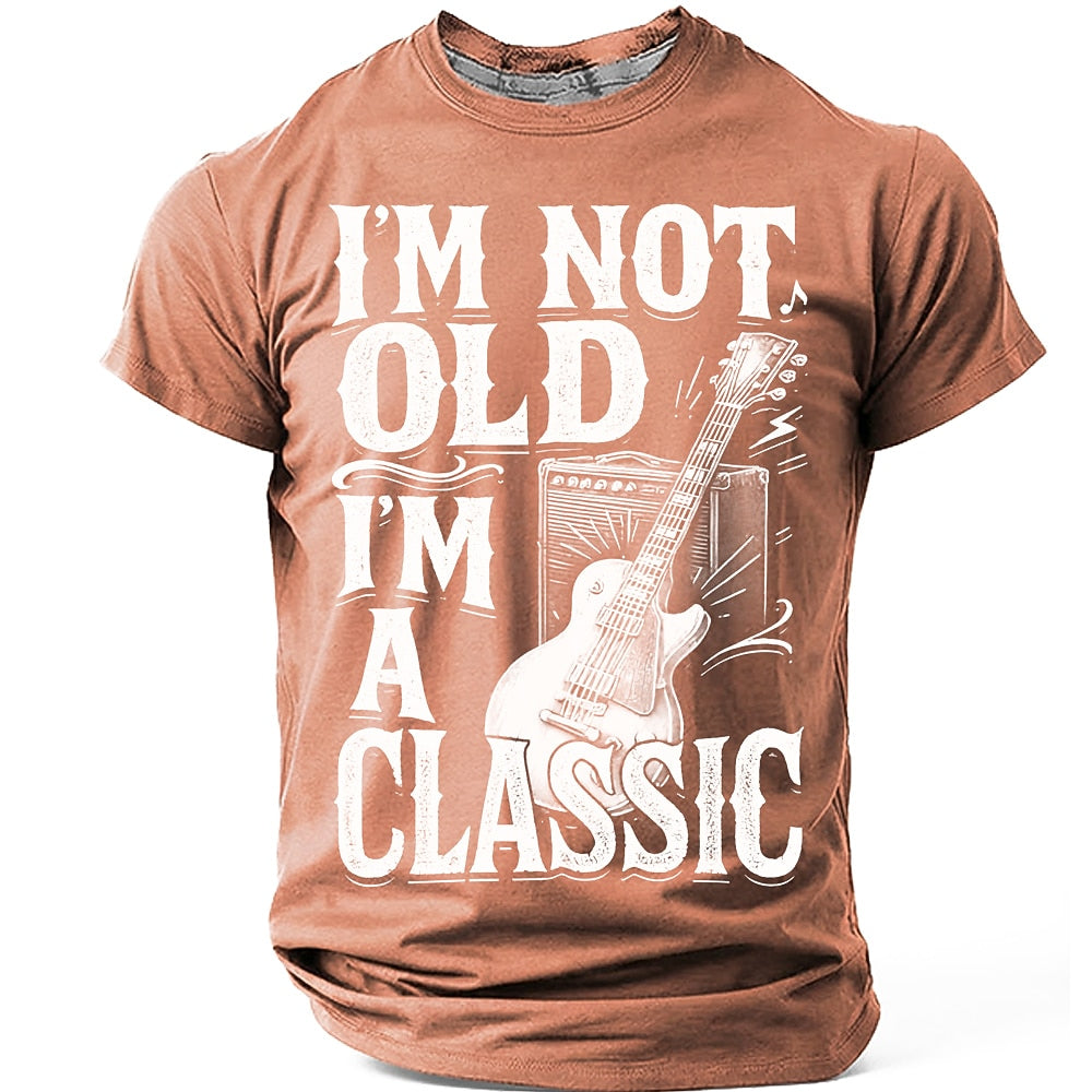 Men's Classic Guitar Legend Graphic Tee