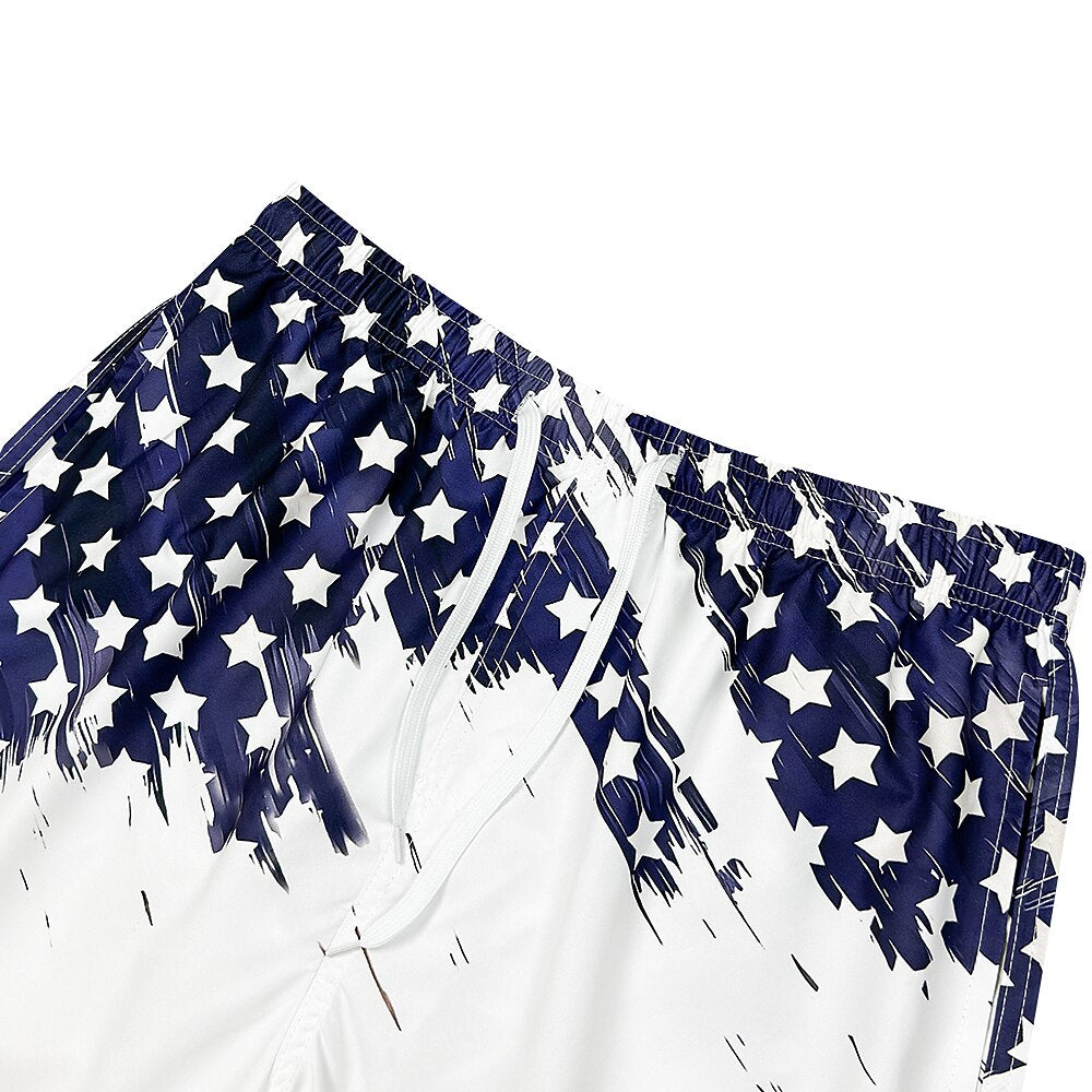 Men's Stars Stripes Board Shorts