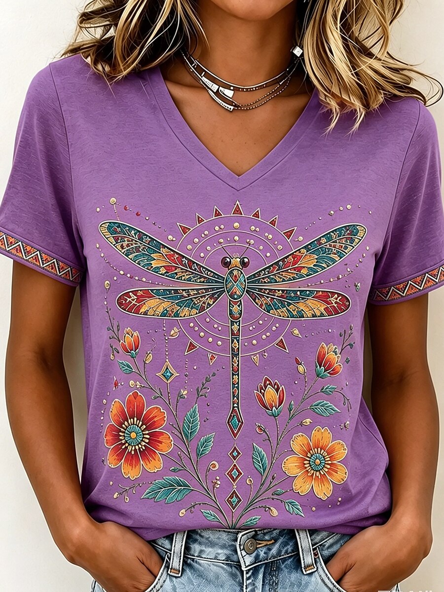 Women's Whimsical Animal Graphic Tee