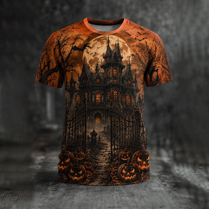 Men's Horror Grim Reaper Skull Tee