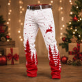 Christmas Tree Snowflake Dress Pants