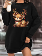 Women's Santa Graphic Dress