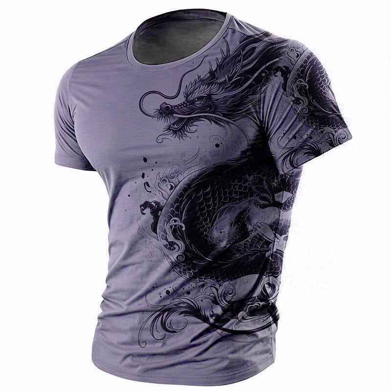 Men's Mythic Dragon Adventure Graphic Tee