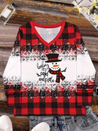 Women's Christmas Graphic Cozy Shirt