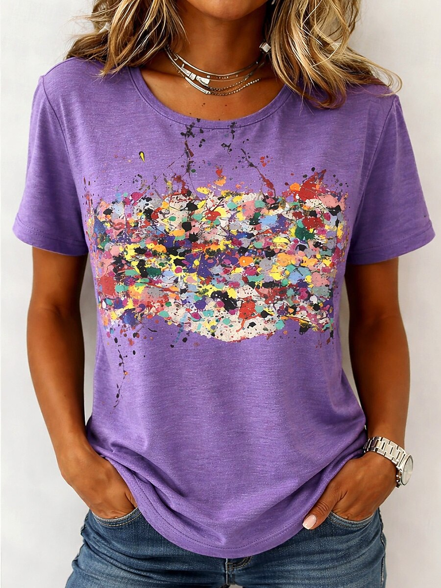 Women's Tropical Floral Garden Graphic Tee