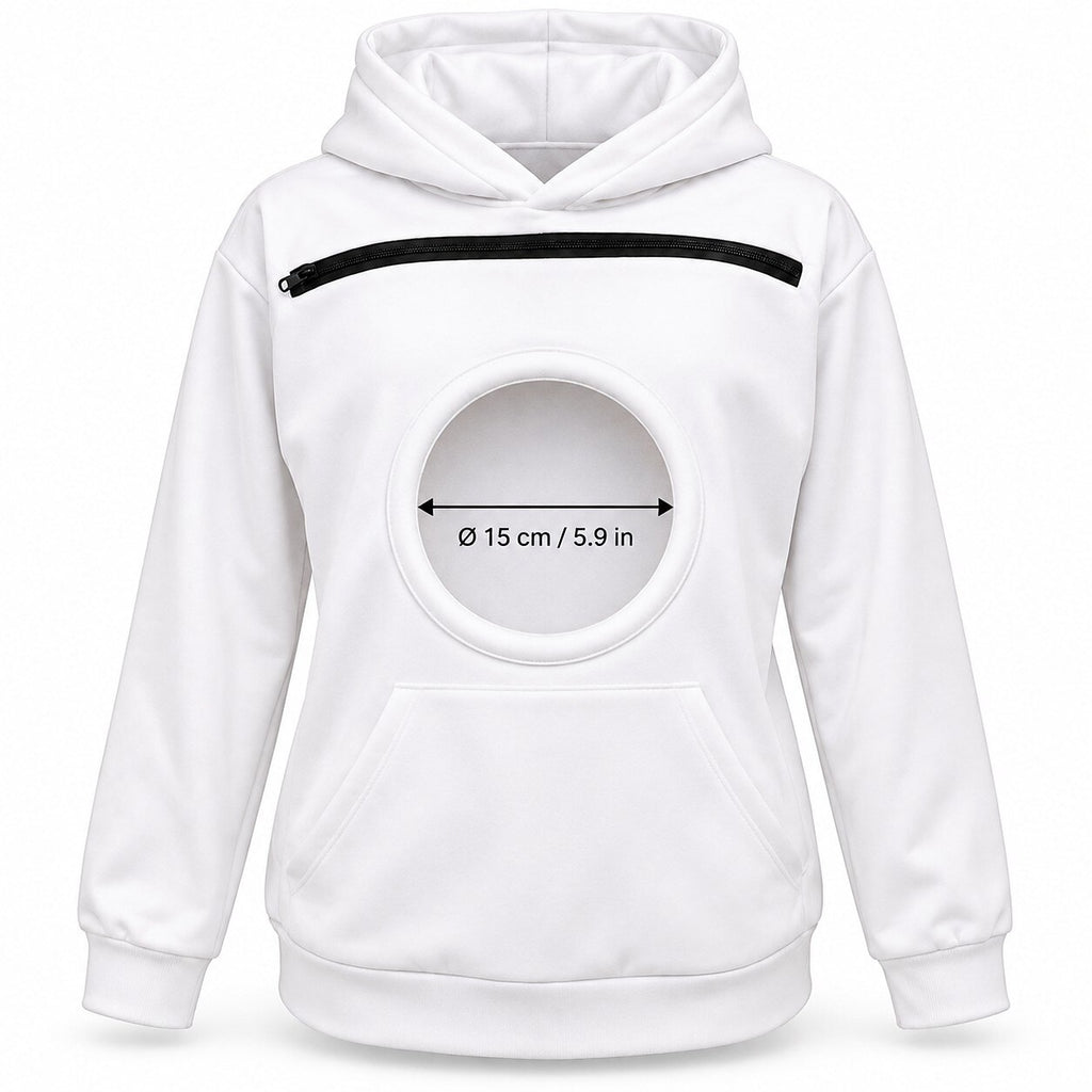 Funny Frog Pet Carrier Bonding Hoodie