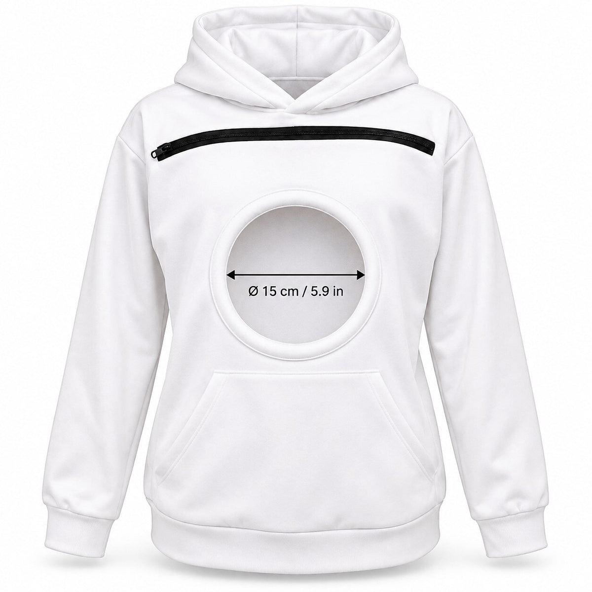 Funny Frog Pet Carrier Bonding Hoodie