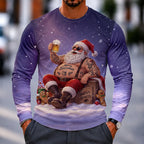 Santa Claus Funny Graphic Tee