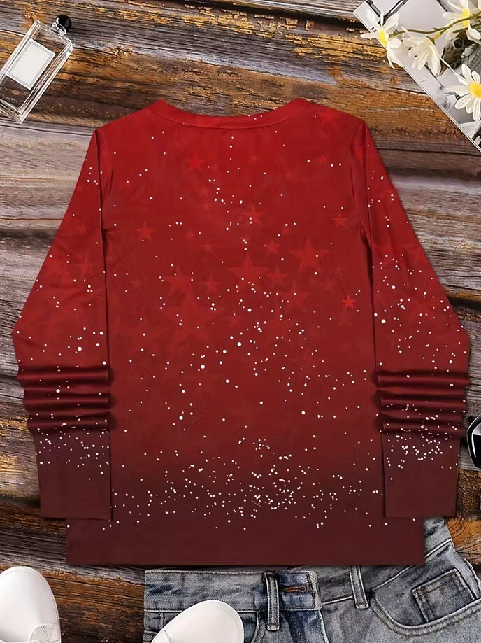 Women's Christmas Graphic Cozy Shirt