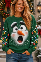 Christmas Tie Dye Vintage Sweatshirt