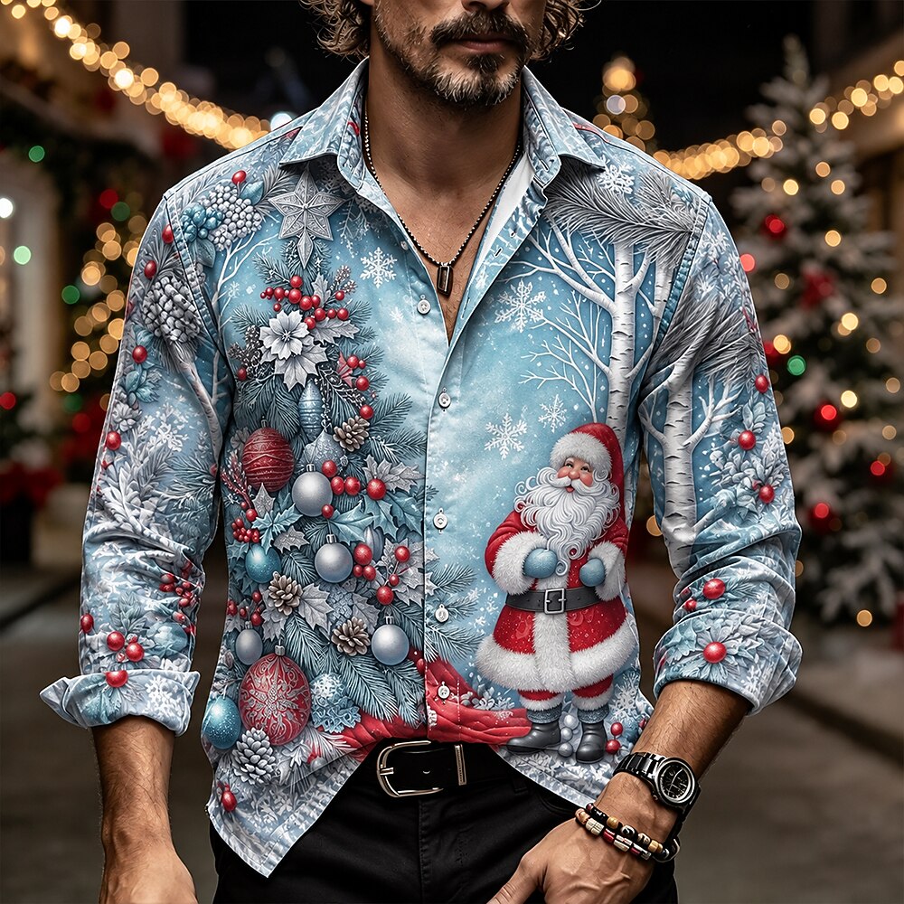 Men's Christmas Graphic Graphic Shirt