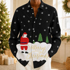 Men's Christmas Graphic Cozy Shirt
