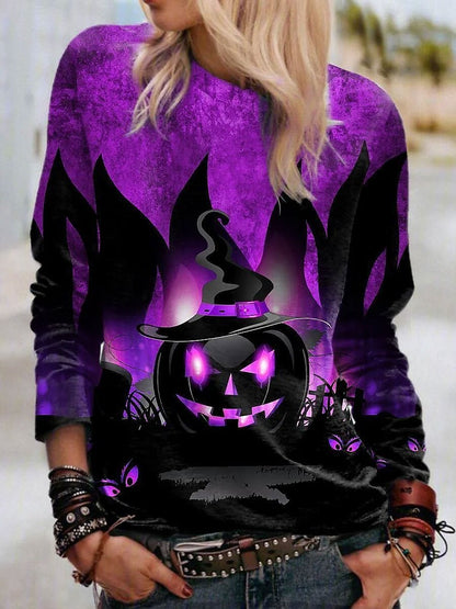Women's Halloween Wicked Pumpkin Tee