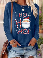 Women's Santa Christmas Vintage Tee