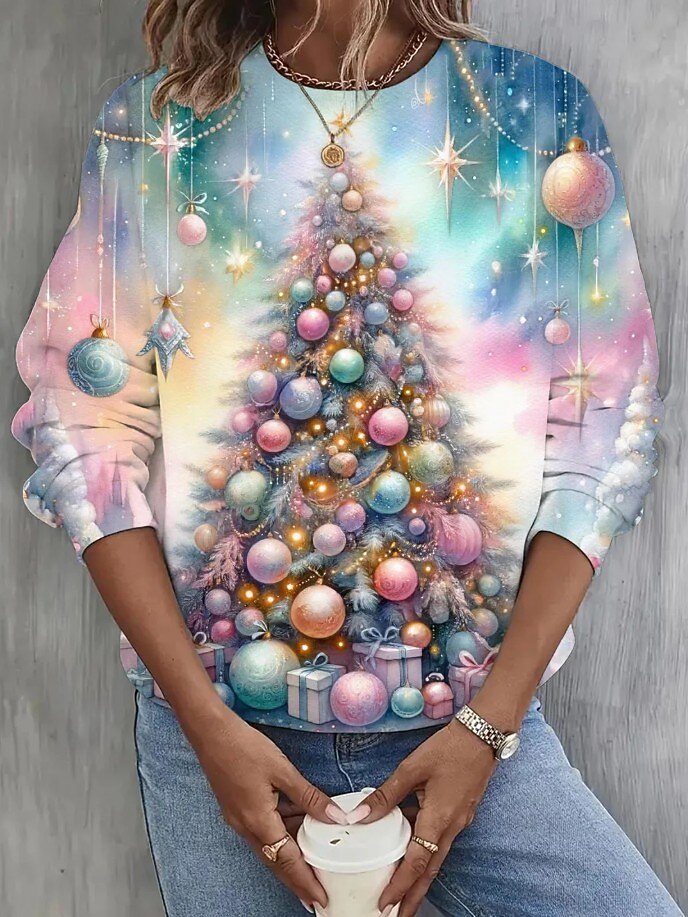 Women's Christmas Graphic Classic Sweatshirt
