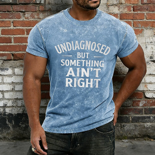 Men's Retro Graphic Print Tee