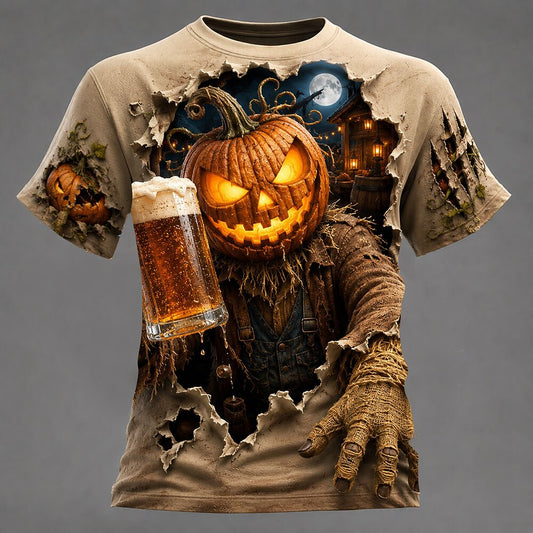 Men's Oktoberfest Beer Witch Graphic Tee
