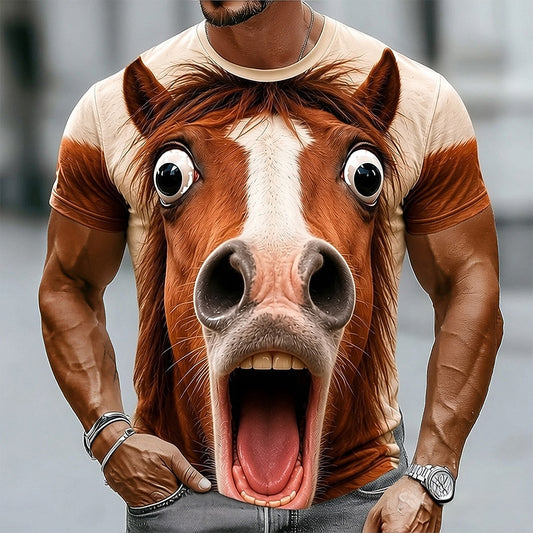 Men's Western Horse Spirit Graphic Tee