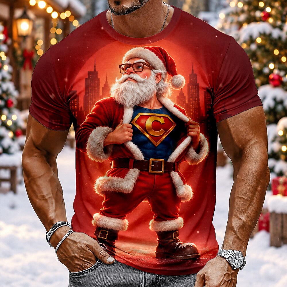 Christmas Santa Claus Graphic Tee