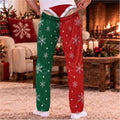 Men's Funny Red Plaid Pajama Pants