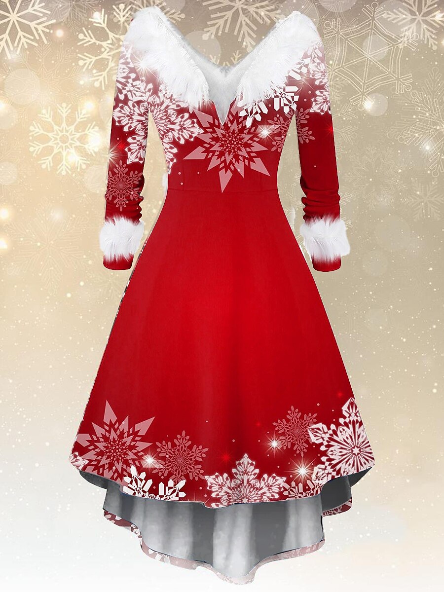 Women's Christmas Festive Party Dress