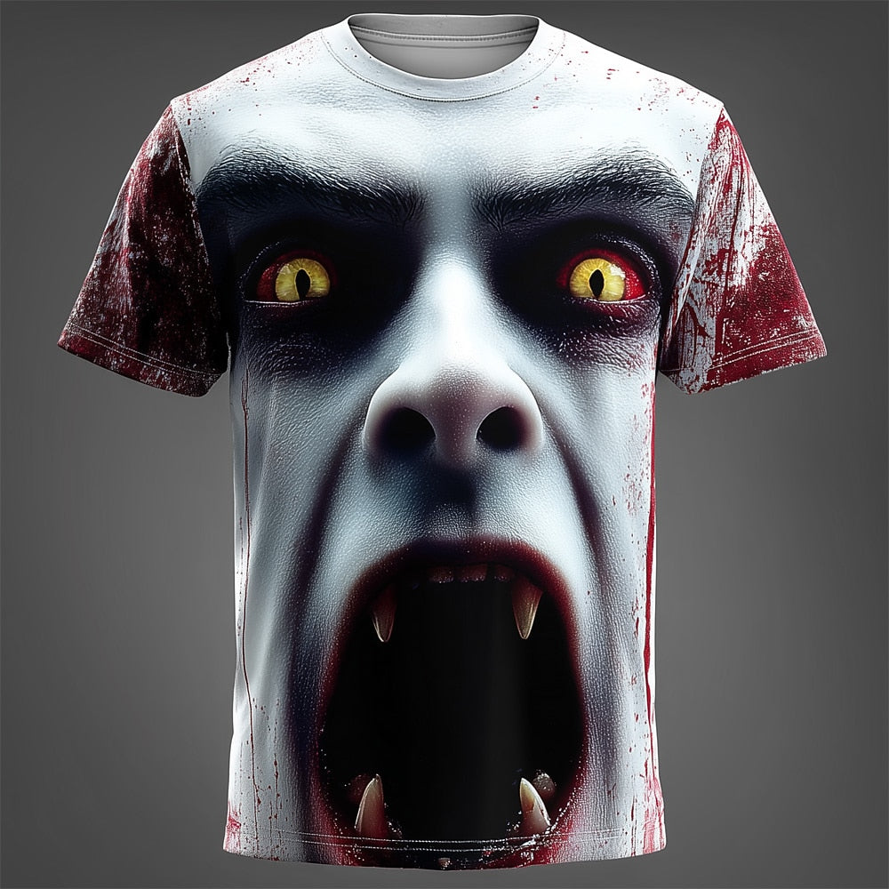 Men's Halloween Infernal Dragon Graphic Tee