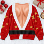 Mrs Claus Spooky Santa Christmas Sweatshirt