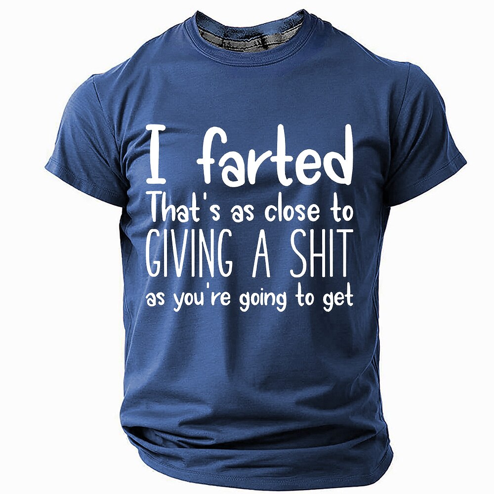 Men's Casual Graphic Tee