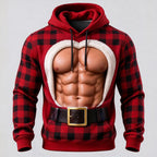 Men's Colorful Christmas Streetwear Hoodie