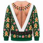 Christmas Sexy Elf Funny Crewneck Sweatshirt