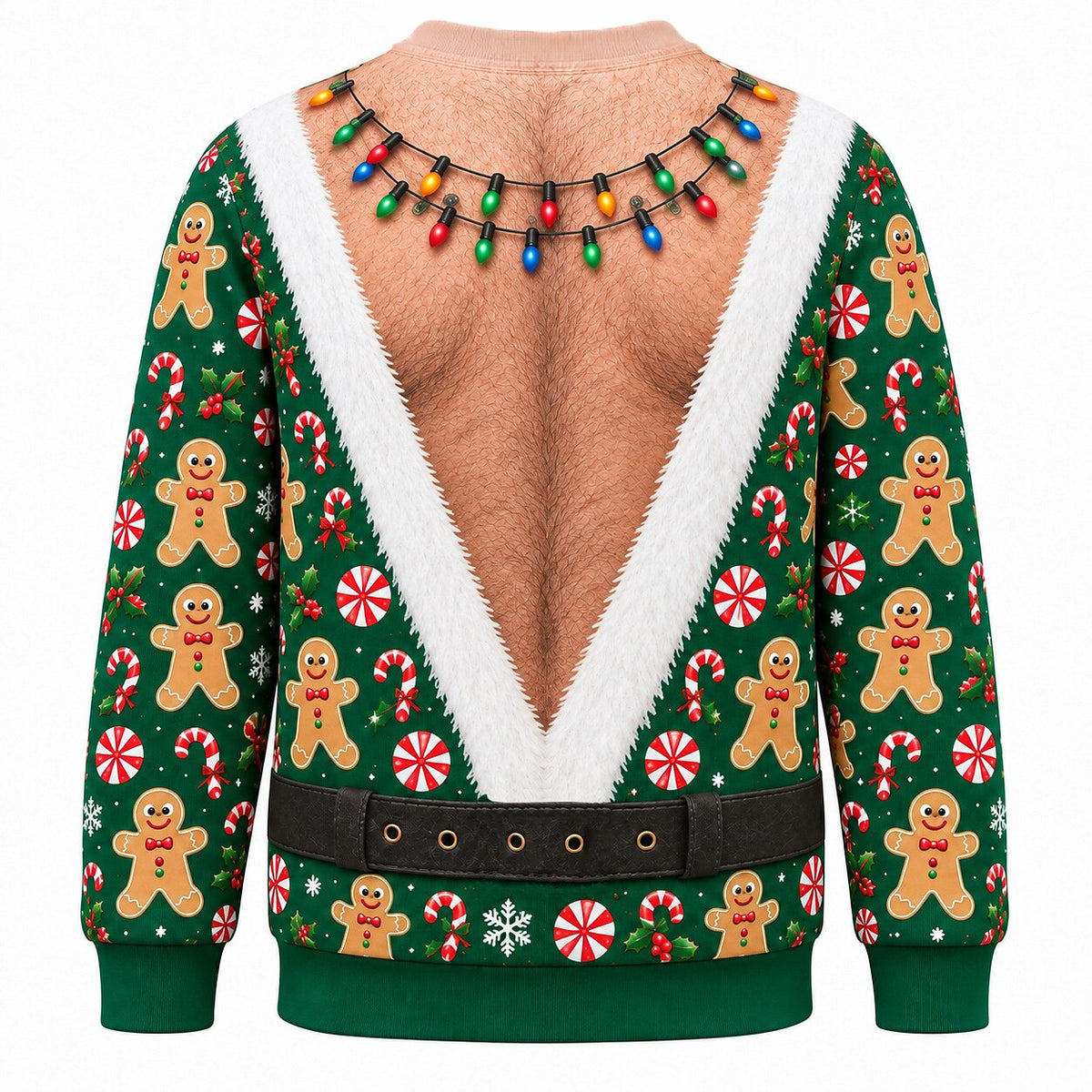 Christmas Sexy Elf Funny Crewneck Sweatshirt