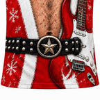 Christmas Hunk Santa Funny Crewneck Sweatshirt