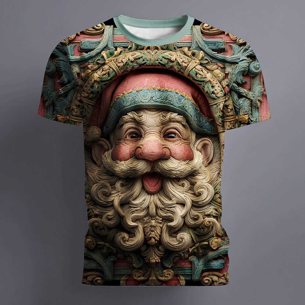Festive Santa Christmas Party Tee