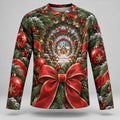 Men's Christmas Tree Bowknot Graphic Tee