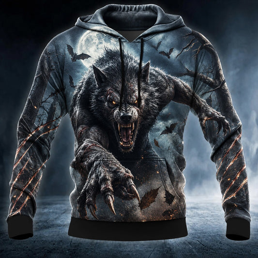 Men's Halloween 3D Print Hoodie