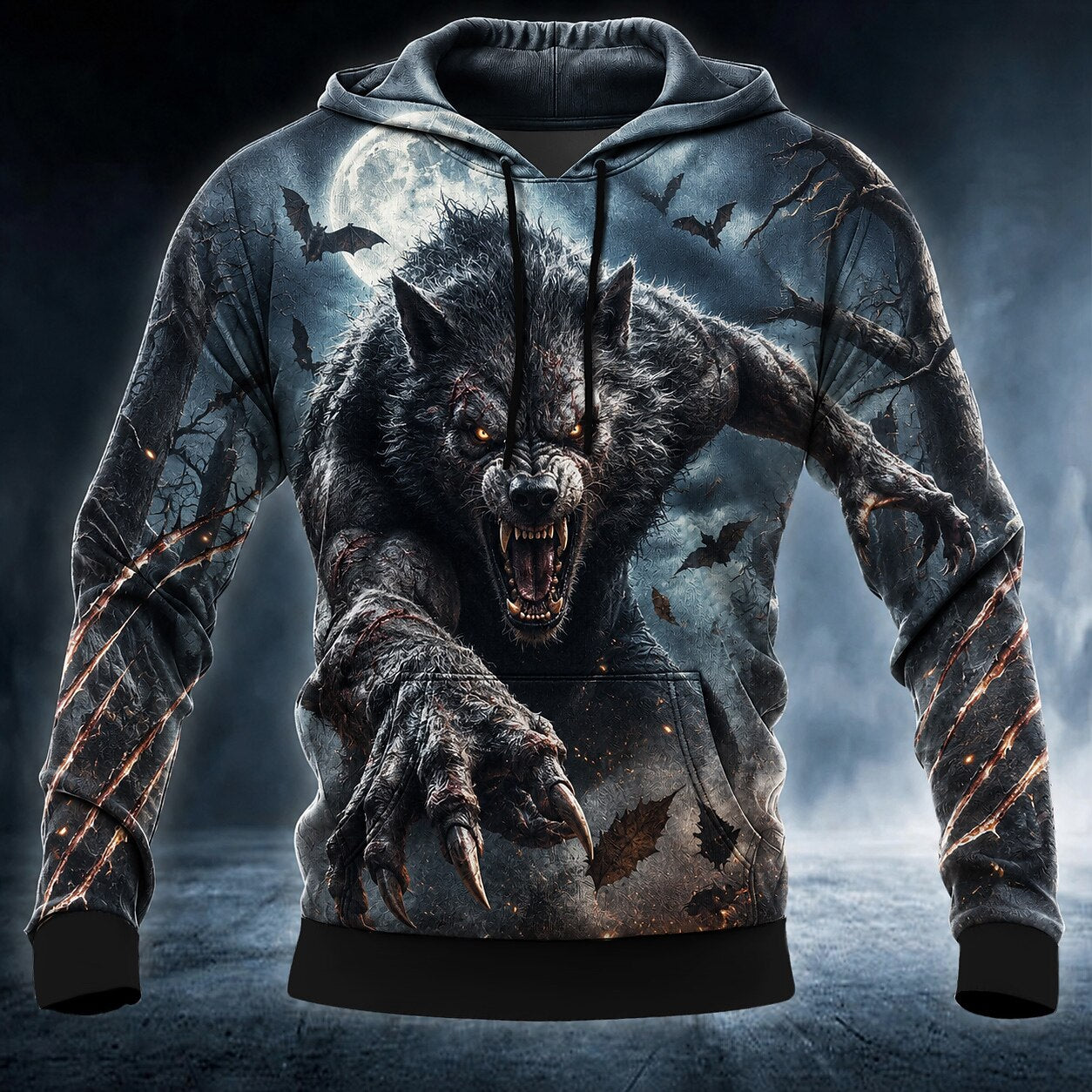 Men's Halloween Punk Gothic Hoodie