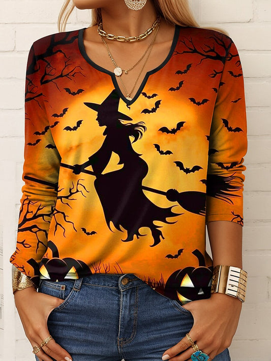 Women's Halloween Mystic Witch Tee