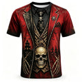 Men's Skull Illusion Print Tee