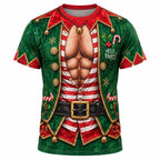 Christmas Sexy Elf Funny Graphic T-Shirt