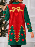 Women's Christmas Tree Snowflake Sweatshirt