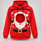 Santa Claus Pet Carrier Bonding Hoodie