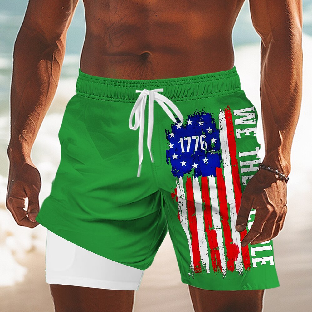 Men's Heritage Flag Swim Shorts