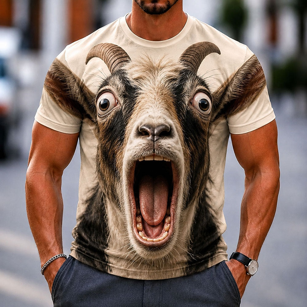 Men's Rustic Sheep Country Graphic Tee