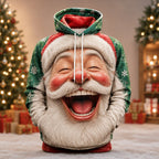 Santa Christmas Designer Street Hoodie