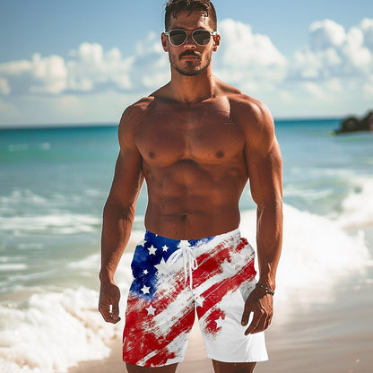 Men's Stars Stripes Board Shorts